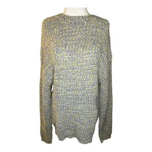 NEW Stitches & Stripes Women's Large Multicolor Chunky Knit Pullover Sweater NWT